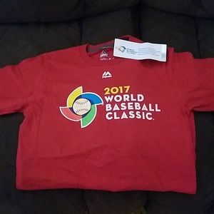 NWT 2017 World Baseball Classic t-shirt